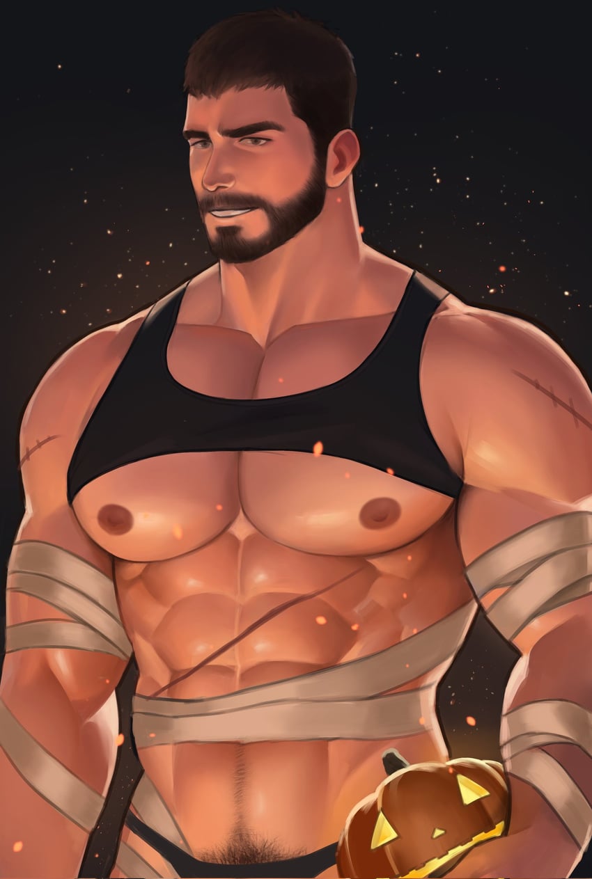 chris redfield (resident evil and 1 more) drawn by gr_goden