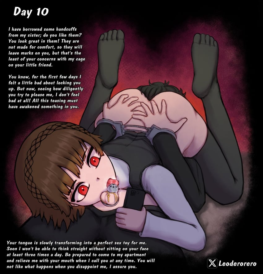 amamiya ren and niijima makoto (persona and 1 more) drawn by leoderorero