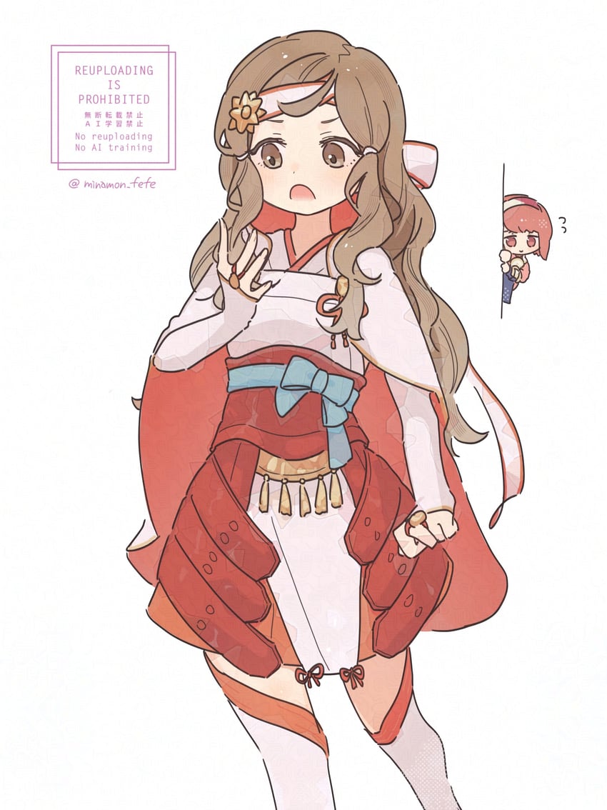 sakura and hana (fire emblem and 1 more) drawn by sorane_amus