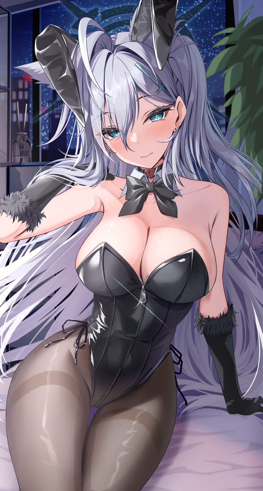 shiroko and shiroko terror (blue archive) drawn by vami