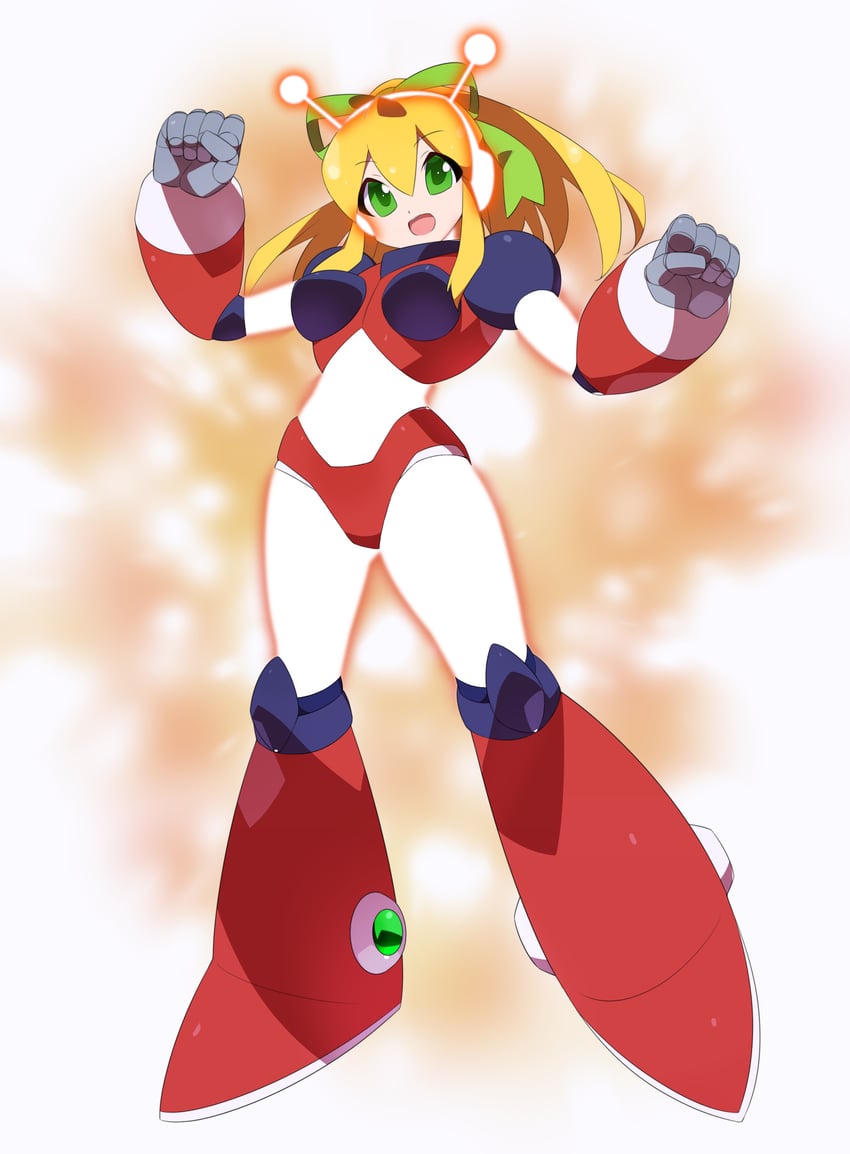 roll and hyper roll (mega man and 1 more) drawn by kaidou_zx