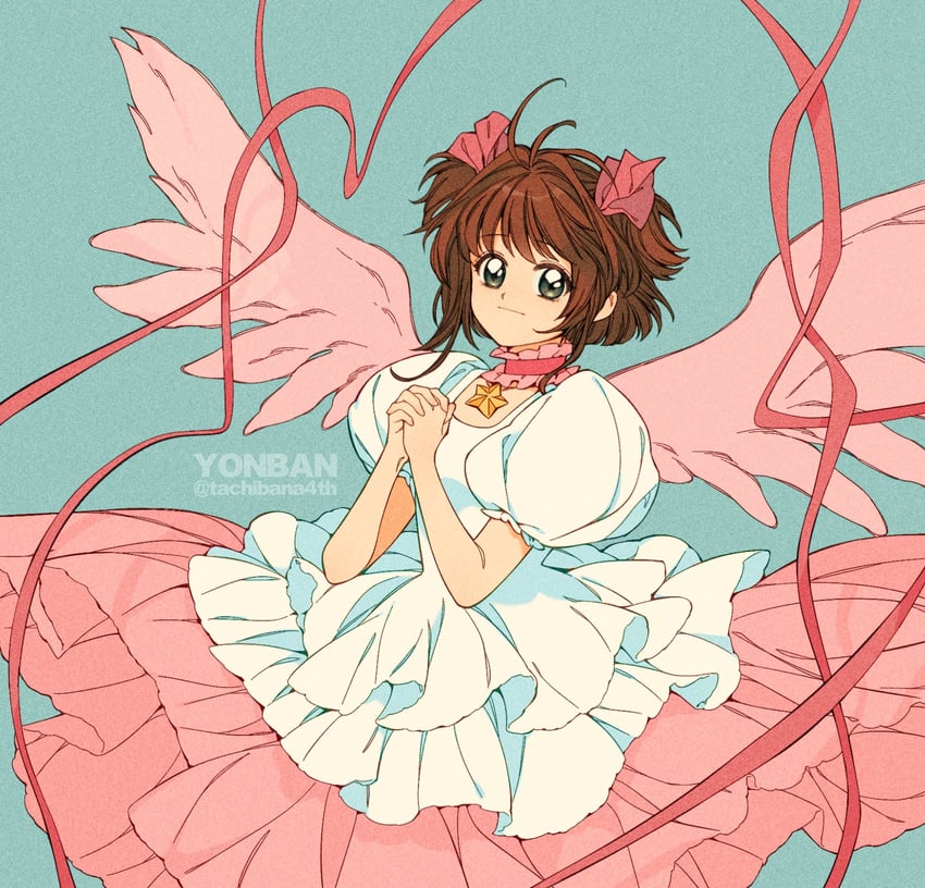kinomoto sakura (cardcaptor sakura) drawn by yonban_(pls_type_urname)