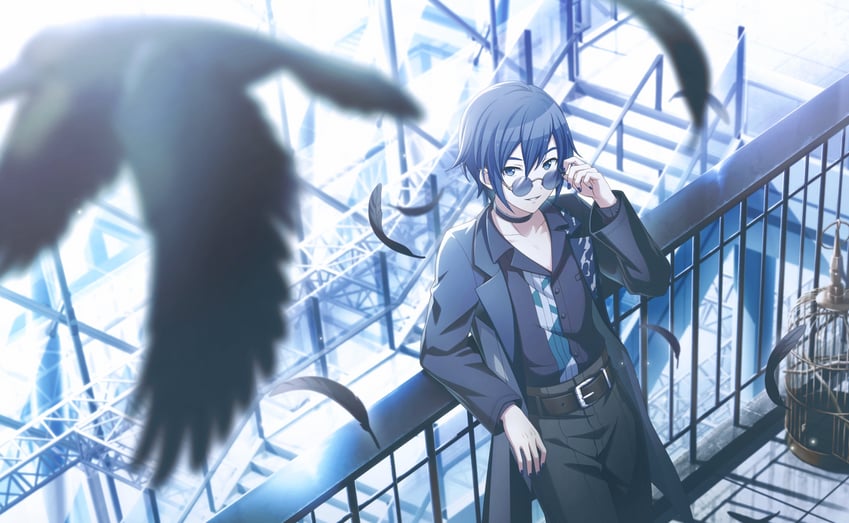 kaito and vivid bad squad kaito (vocaloid and 1 more) drawn by colorful_palette