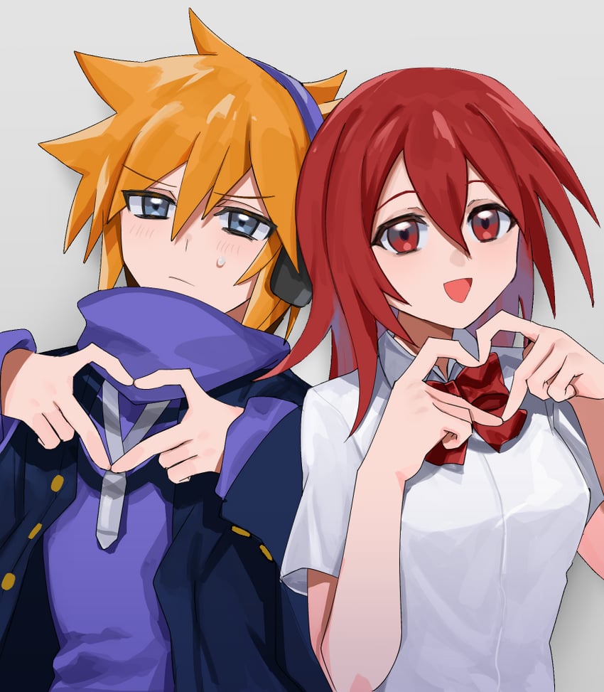 sakuraba neku and misaki shiki (subarashiki kono sekai) drawn by keiseki1