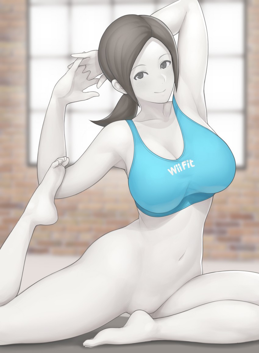 Wii Fit Trainer Art Danbooru.