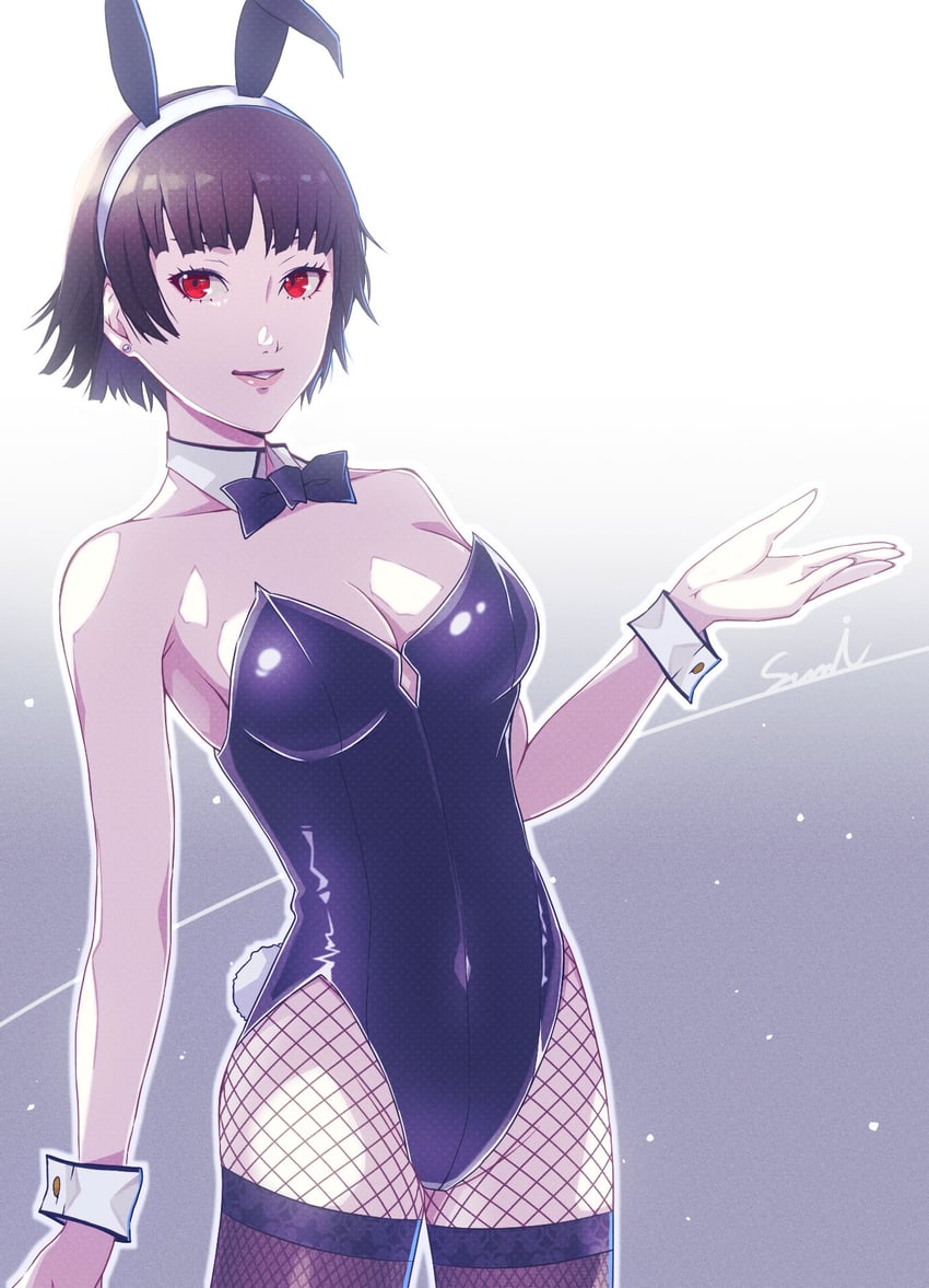 niijima makoto (persona and 1 more) drawn by corner50777313