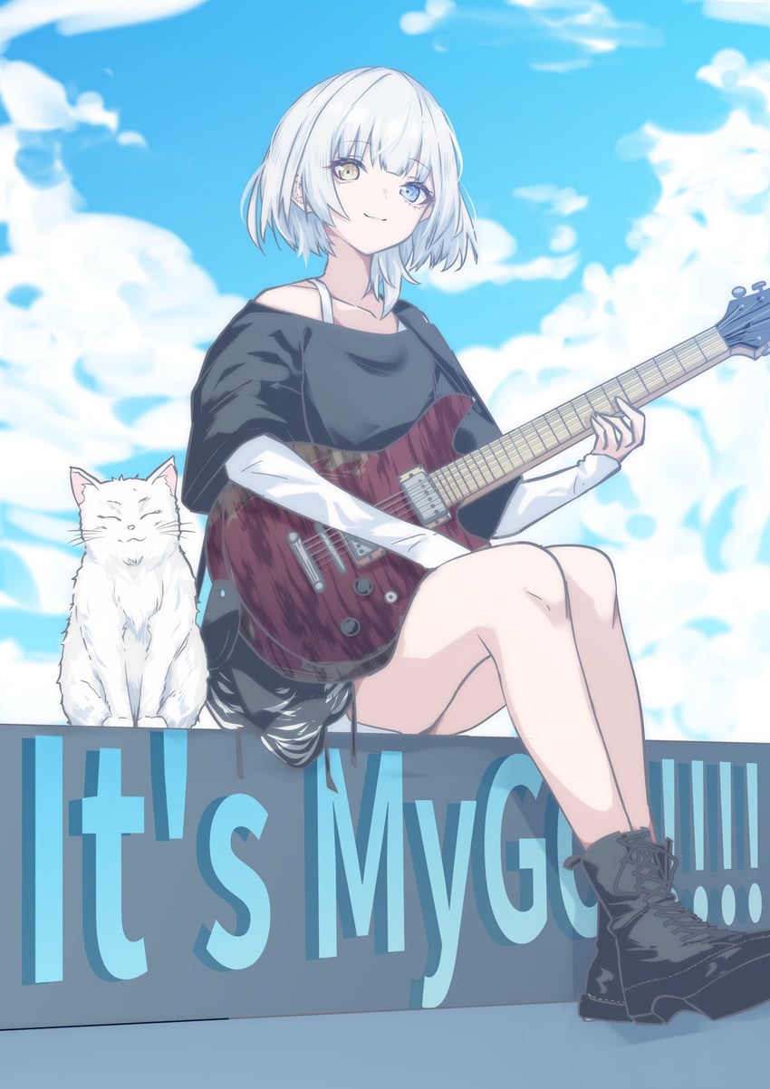 kaname raana (bang dream! and 1 more) drawn by houji_tea_latte
