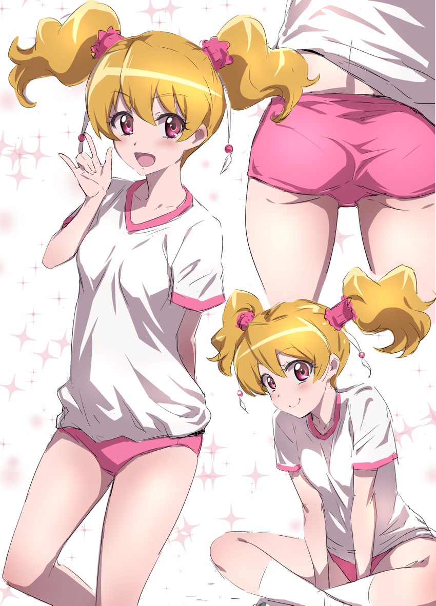 momozono love (precure and 1 more) drawn by nakahira_guy