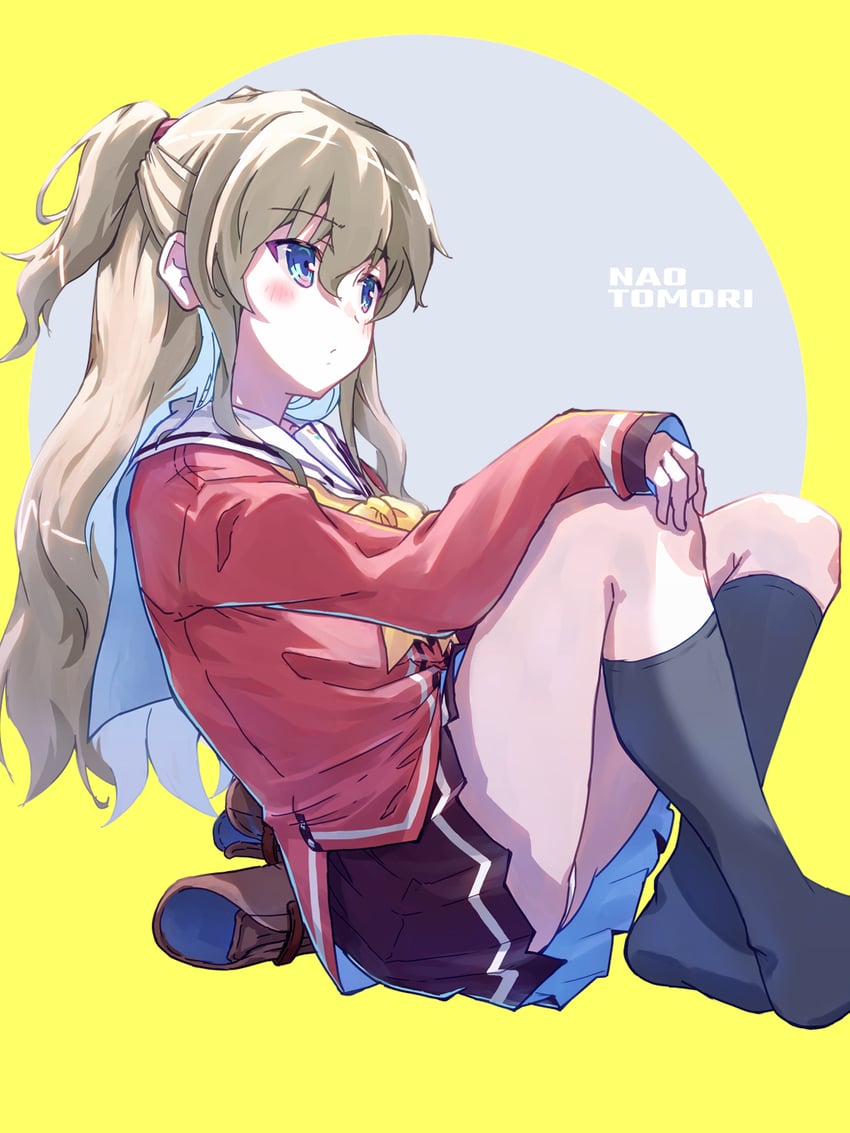 tomori nao (charlotte and 1 more) drawn by akayama_yukihe
