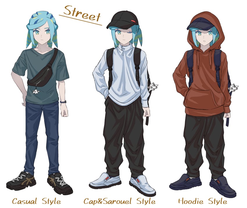 grusha and cetoddle (pokemon and 1 more) drawn by min_(myna8247)
