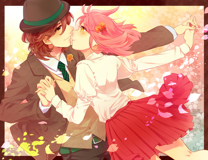 nanami haruka and kotobuki reiji (uta no prince-sama) drawn by karuha