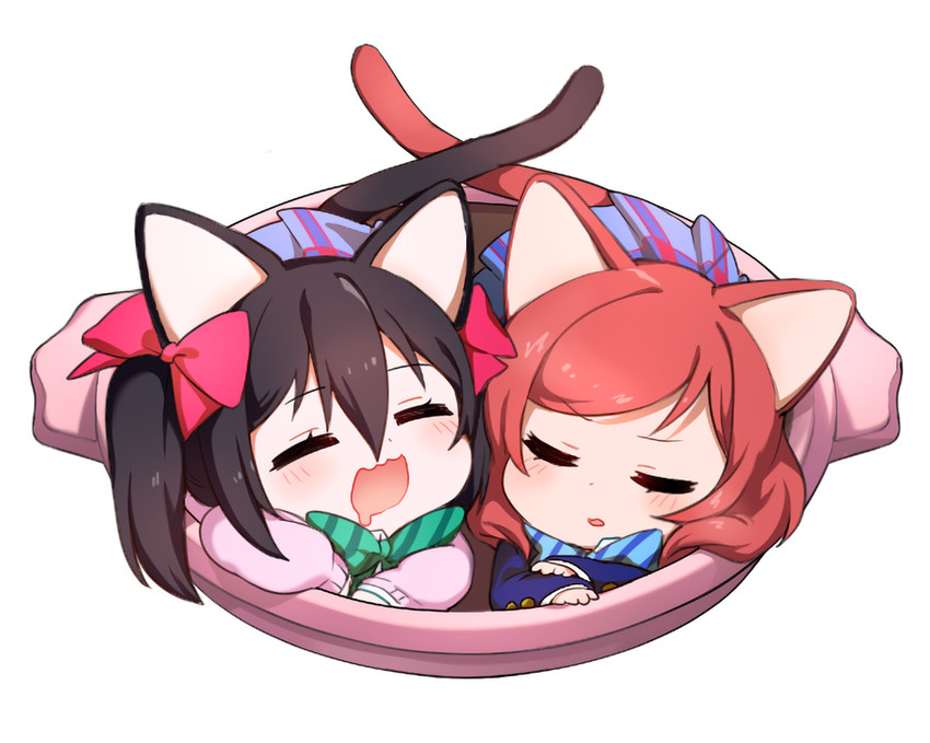 nishikino maki and yazawa nico (love live! and 1 more) drawn by ng_(kimjae737)