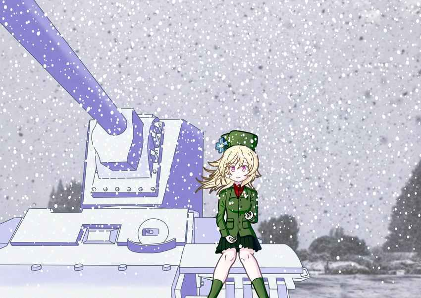 nagant revolver (girls' frontline and 1 more) drawn by gilijim