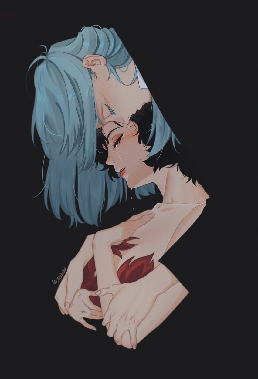 vertin and schneider (reverse:1999) drawn by nabby_(le_akissha)