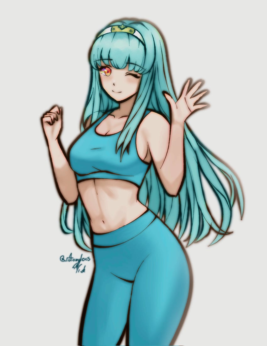 ninian (fire emblem and 1 more) drawn by rotomdocs