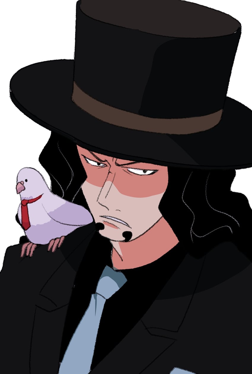 rob lucci and hattori (one piece) drawn by yuuya_(hakase-luv)