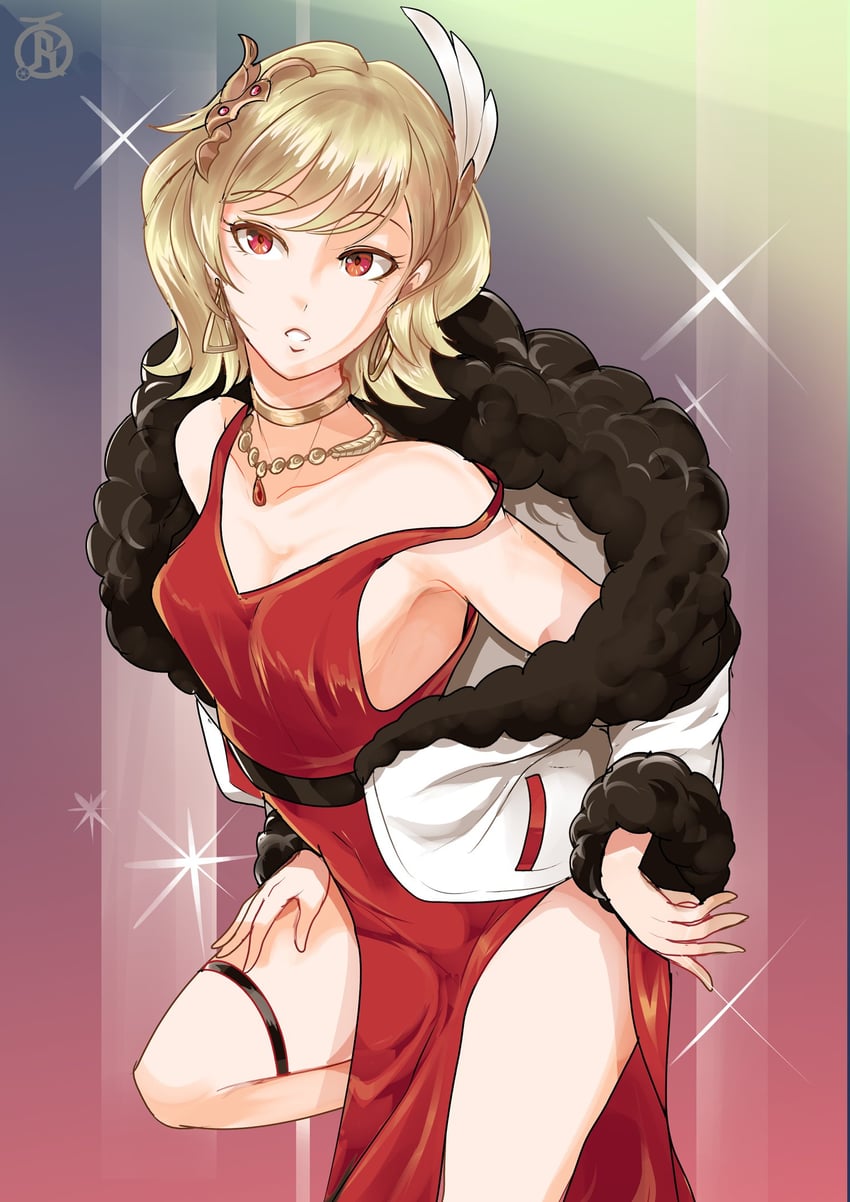 citrinne (fire emblem and 1 more) drawn by revolverwing