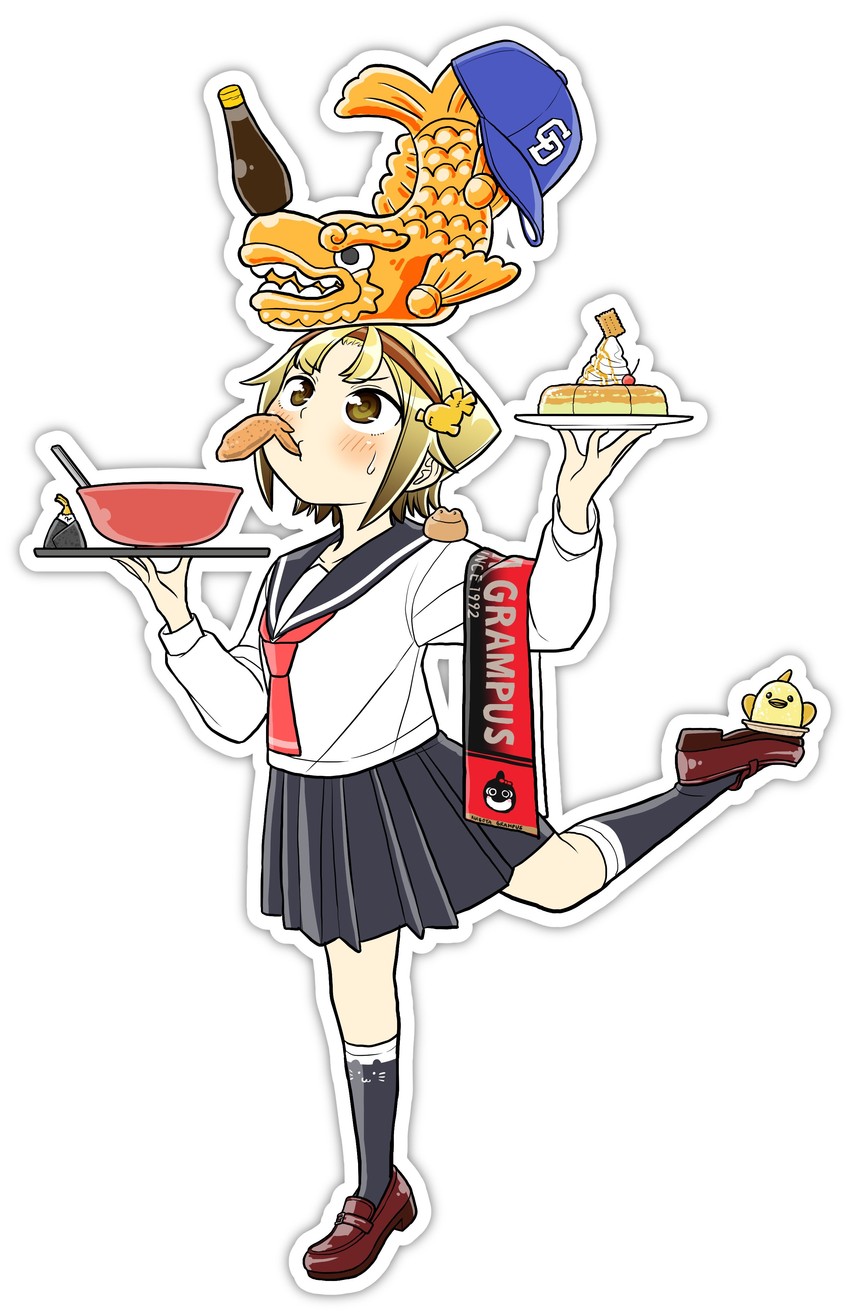 yatogame monaka (j. league and 4 more) drawn by andou_masaki