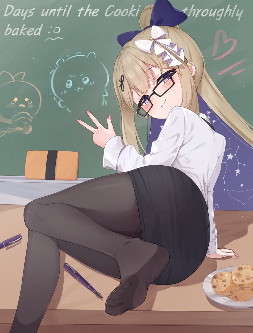 amanogawa shiina and chiikawa (phase connect and 1 more) drawn by bitseon