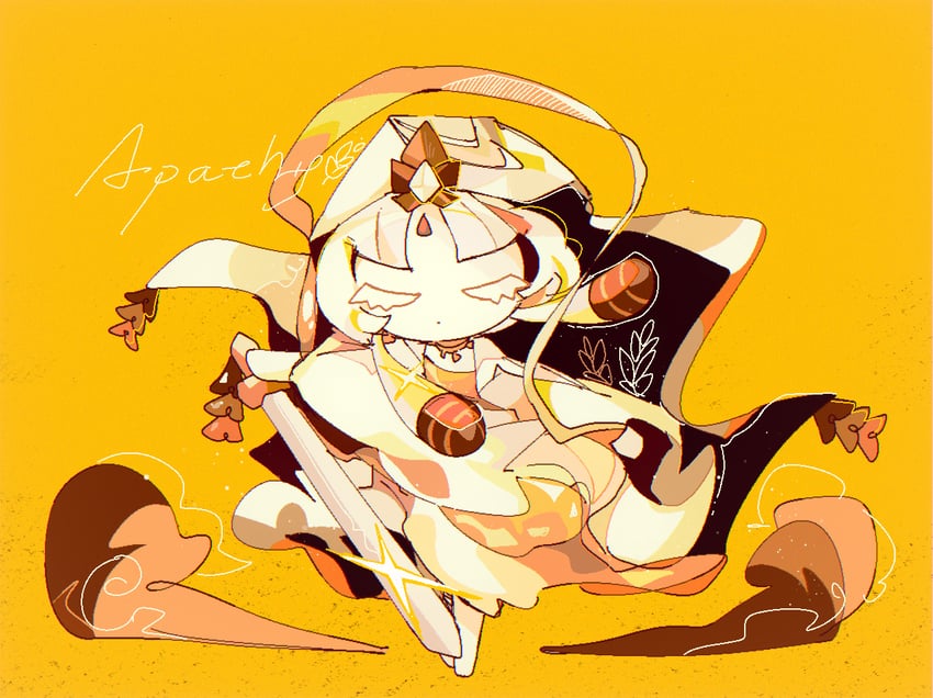 mystic flour cookie (cookie run and 1 more) drawn by traffic-mo4