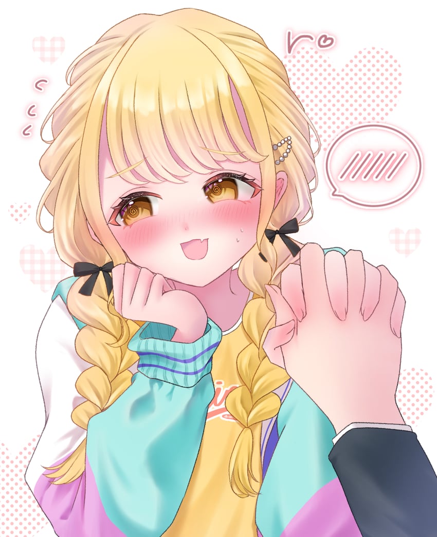 producer and fujita kotone (idolmaster and 1 more) drawn by myako_(mil_mq)