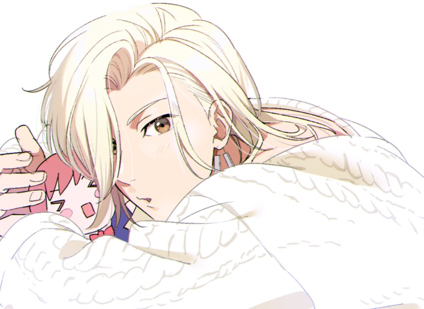 protagonist and sakurai ruka (tokimeki memorial and 2 more) drawn by nocchan_chicchi