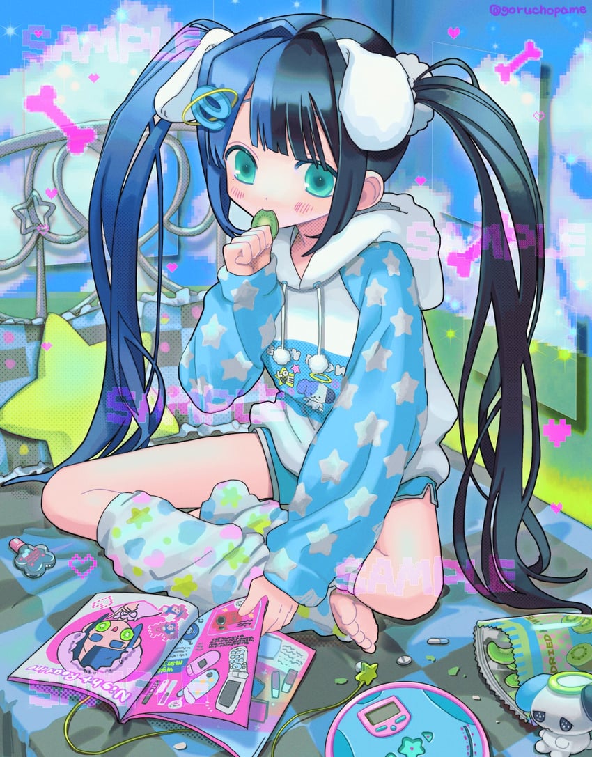juriken (indie virtual youtuber and 1 more) drawn by poin_(goruchopame)