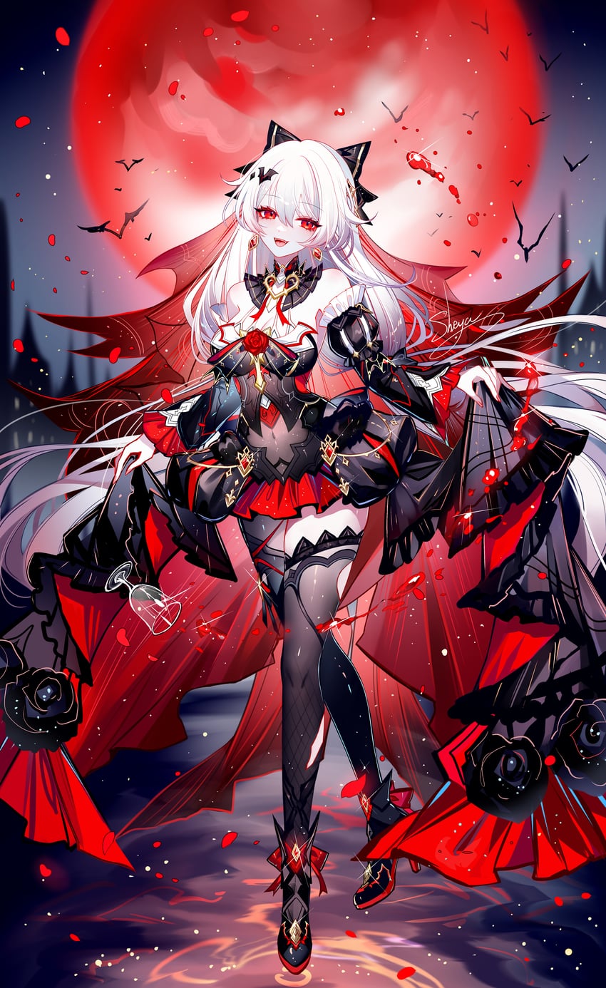 theresa apocalypse (honkai and 1 more) drawn by sheya