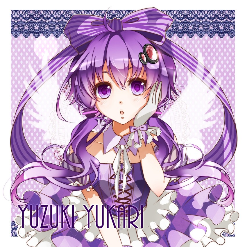 yuzuki yukari (vocaloid and 1 more) drawn by nou_(nounknown)