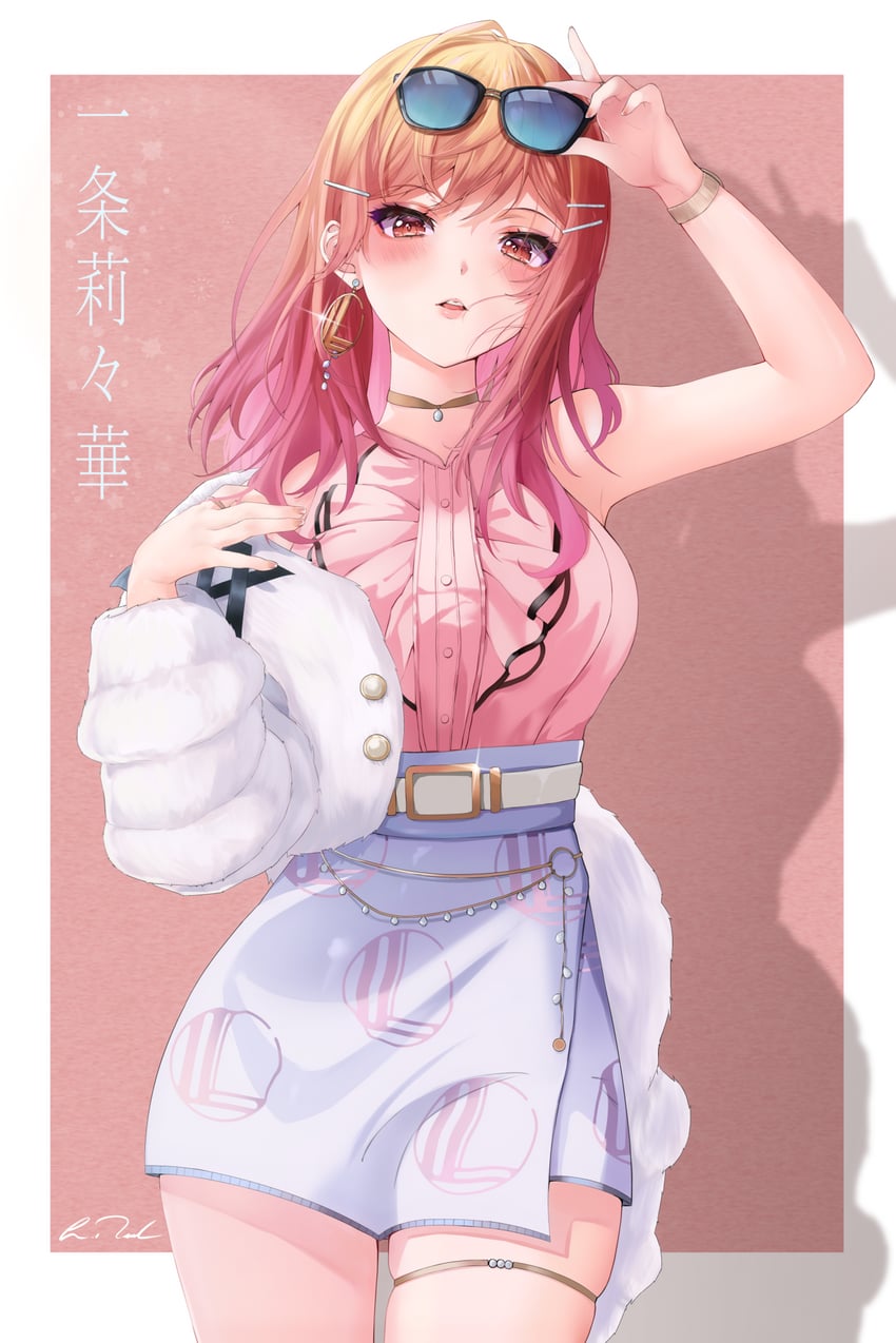 ichijou ririka (hololive and 1 more) drawn by lukas_reule
