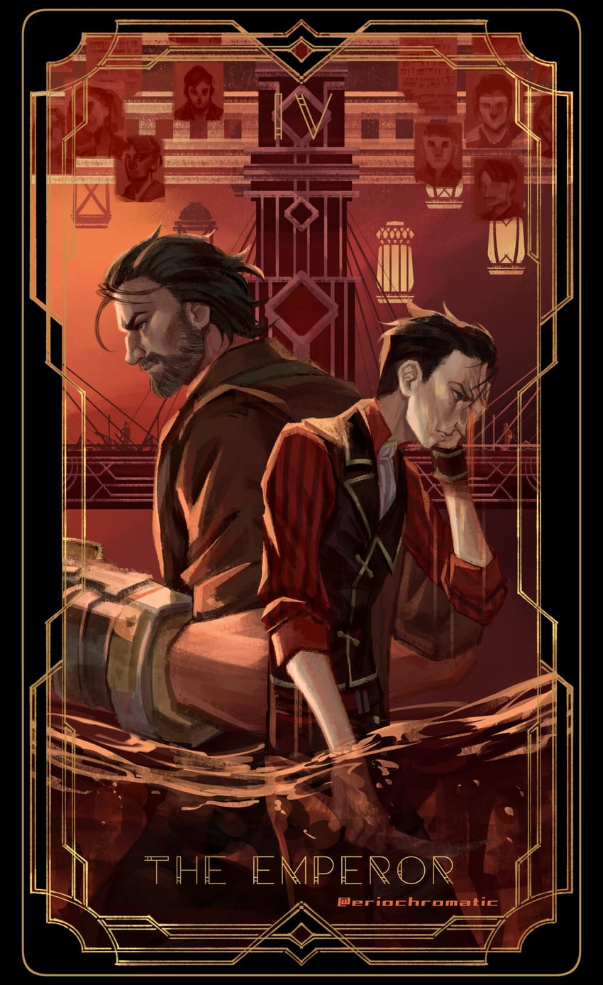 silco and vander (league of legends and 1 more) drawn by eriochromatic