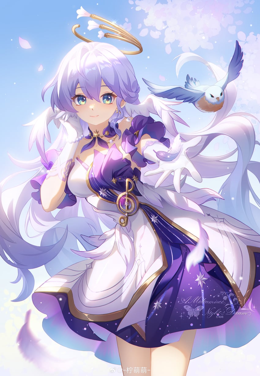 robin (honkai and 1 more) drawn by ning_mengmeng