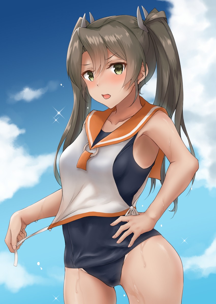 zuikaku and i-400 (kantai collection) drawn by k_jie