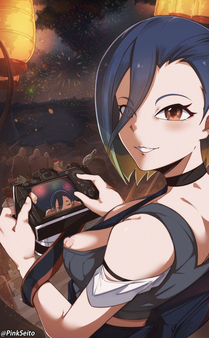 perrin (pokemon and 1 more) drawn by orphen_(pink_seito)