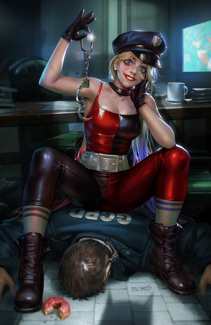 harley quinn (dc comics and 2 more) drawn by dcwj
