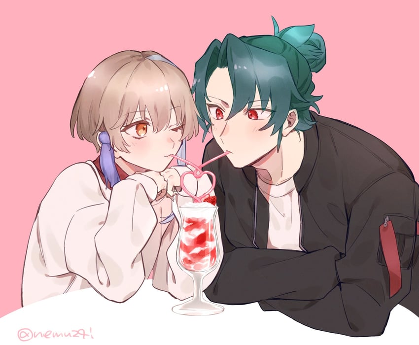 archer and zheng chenggong (fate and 1 more) drawn by nemu24i