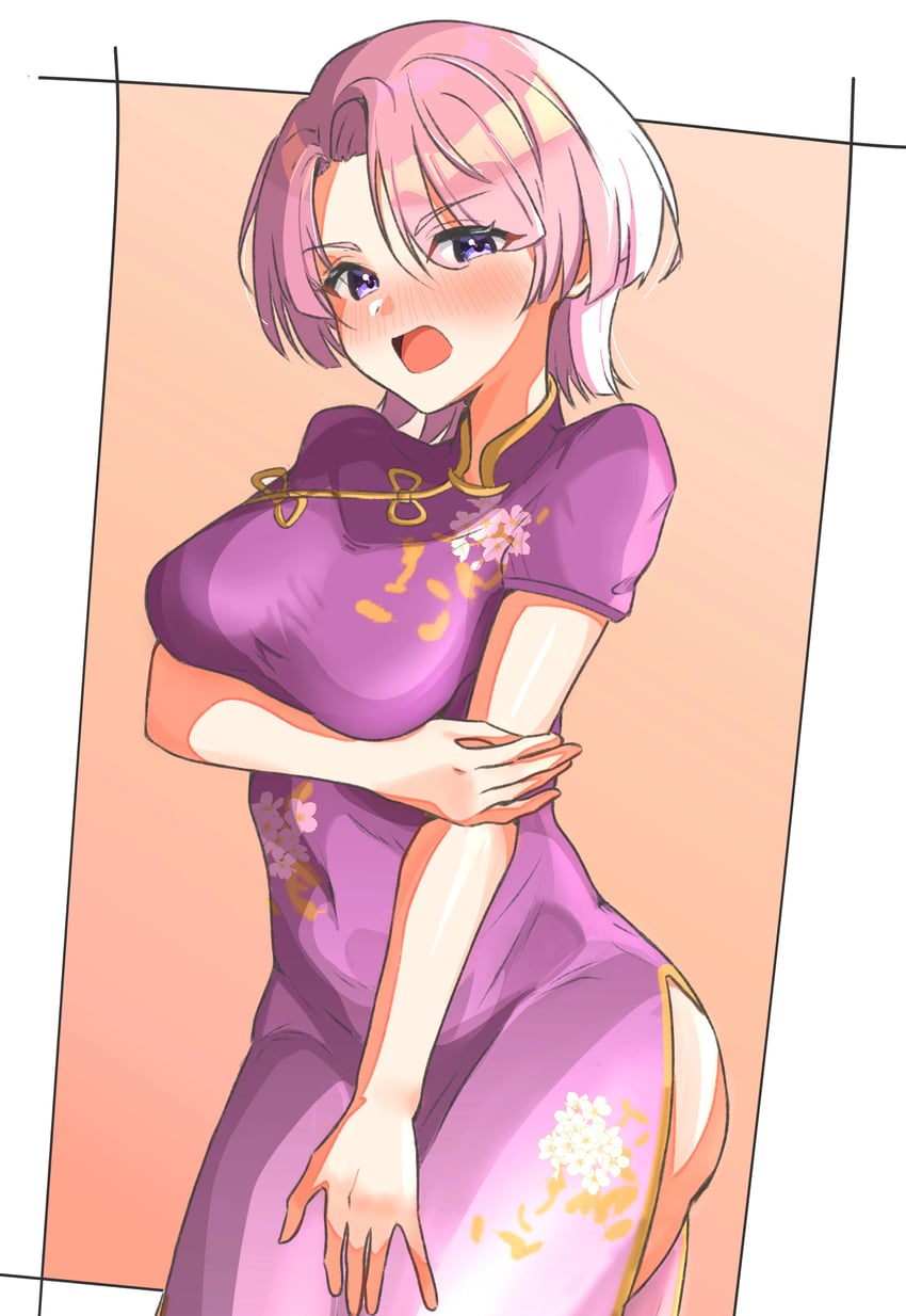 arimura mao (idolmaster and 1 more) drawn by konbanwa214