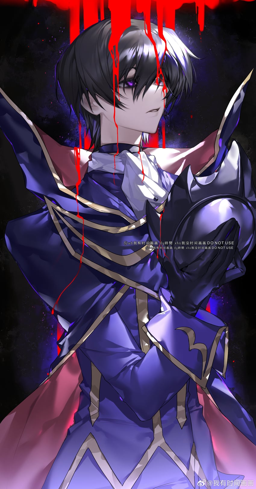 lelouch vi britannia and zero (code geass) drawn by weibo_6655142211