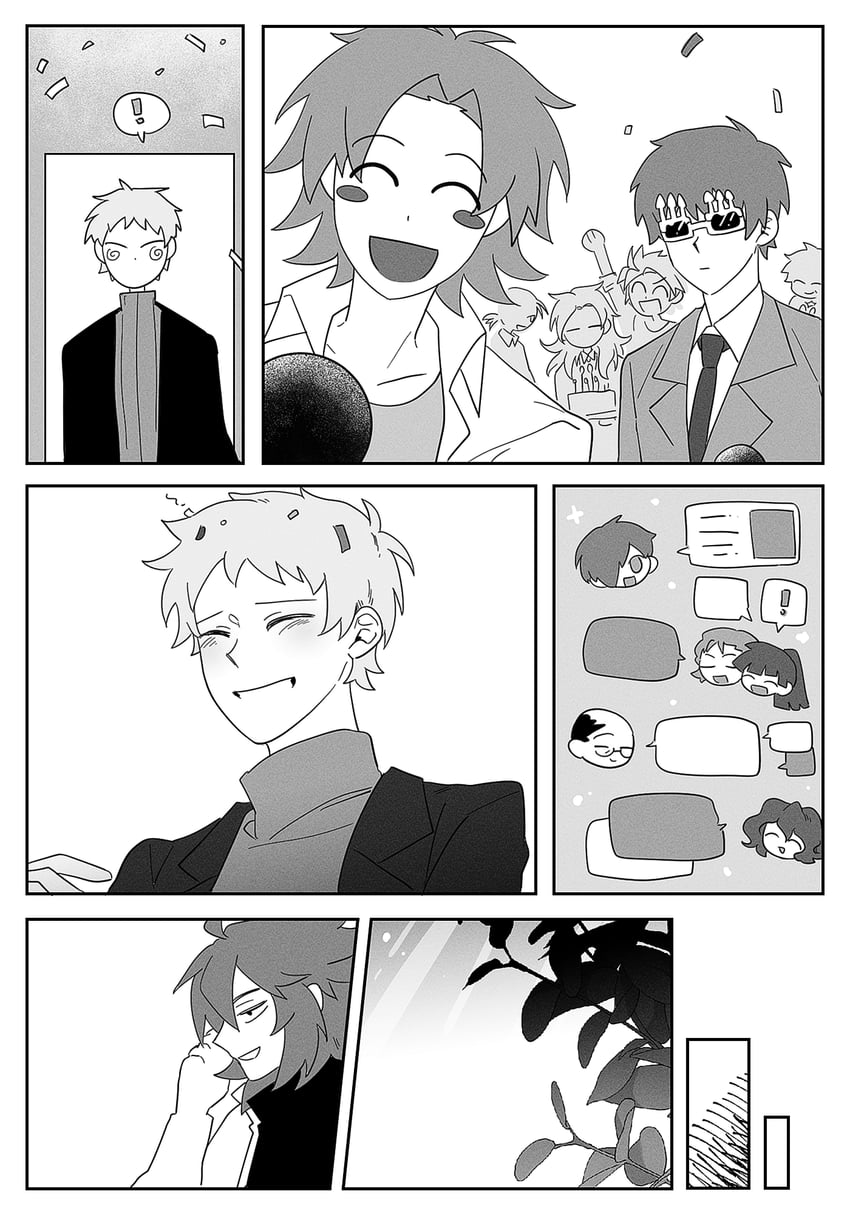 isoi reiji, shinano eiji, yanagi nina, otowa rui, aiba ibuki, and 7 more (saibou shinkyoku) drawn by jjeom