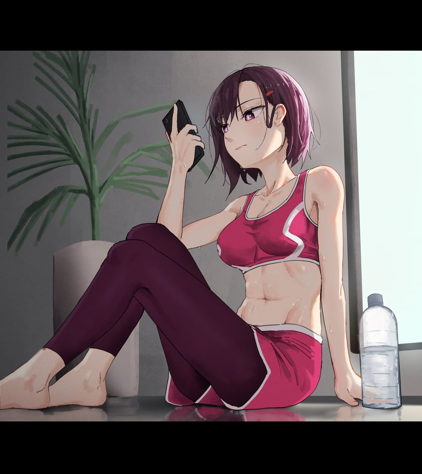 mikazuki shizuka (zom 100: zombie ni naru made ni shitai 100 no koto) drawn by tanac_mangi