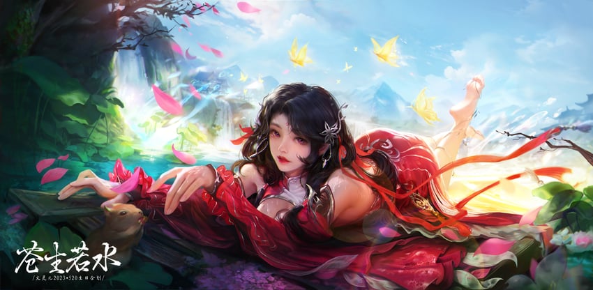 huo linger (wanmei shijie) drawn by dy_yao_manman_huahua_tiantian_xiangshang