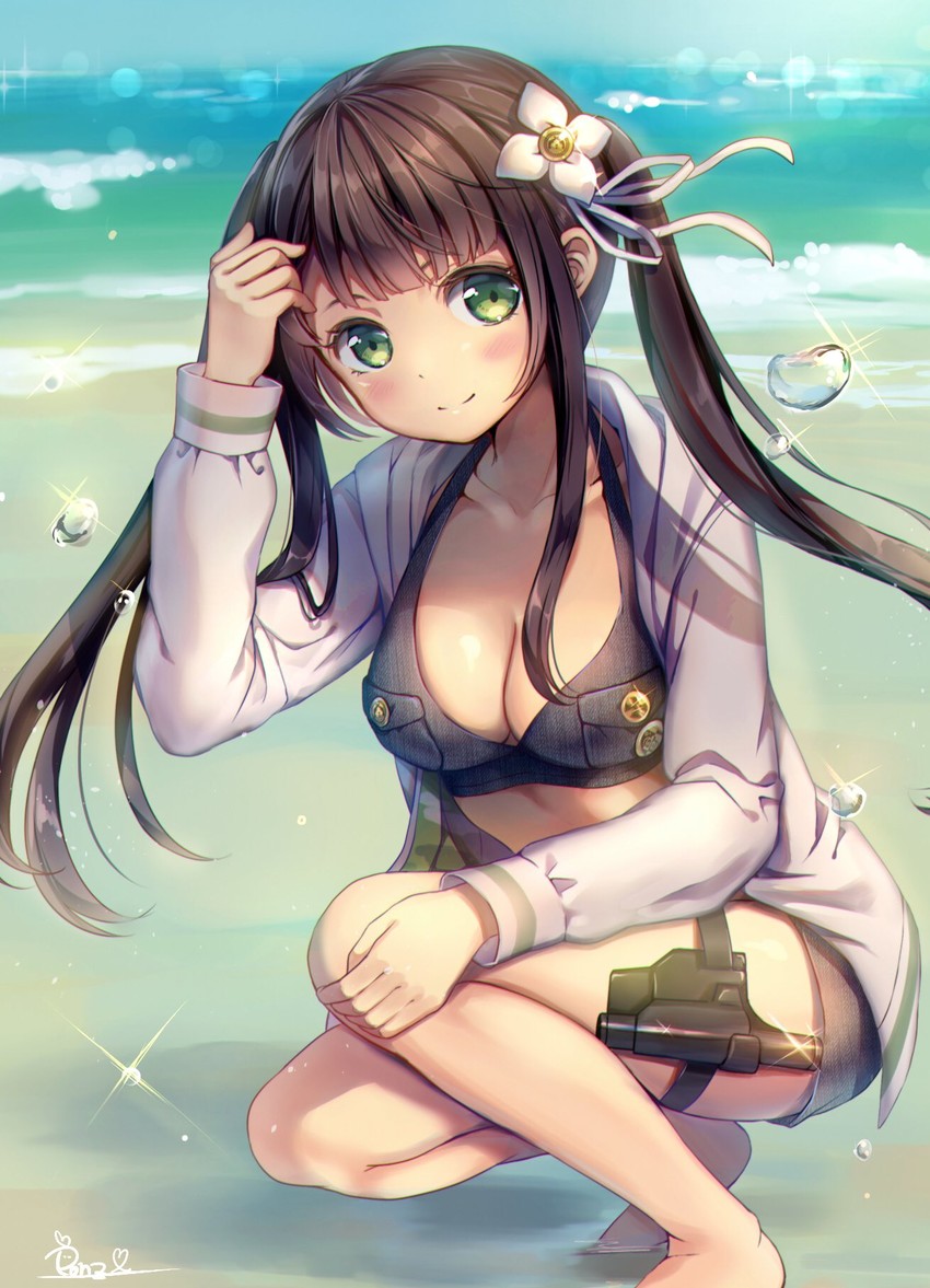 ujimatsu chiya (gochuumon wa usagi desu ka?) drawn by mitsuki_ponzu