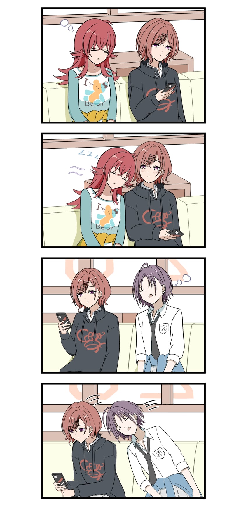 higuchi madoka, asakura toru, and komiya kaho (idolmaster and 1 more) drawn by k.tsukuru