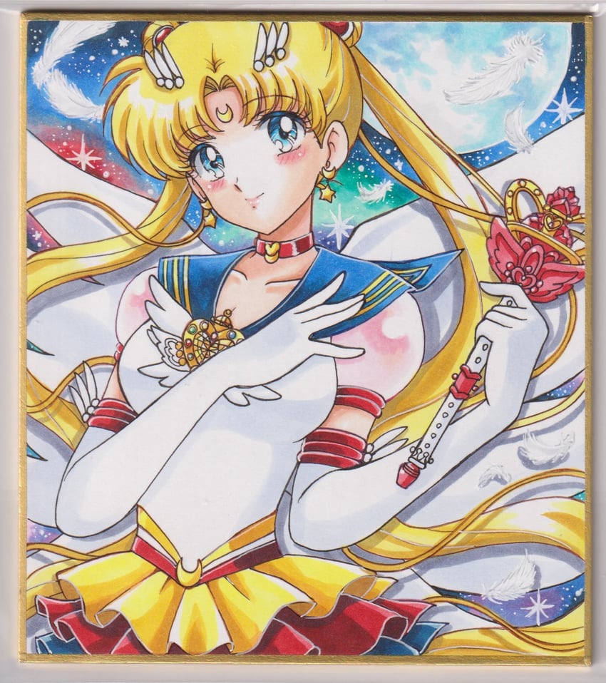 tsukino usagi, sailor moon, and eternal sailor moon (bishoujo senshi sailor moon and 1 more) drawn by user_kztc4472