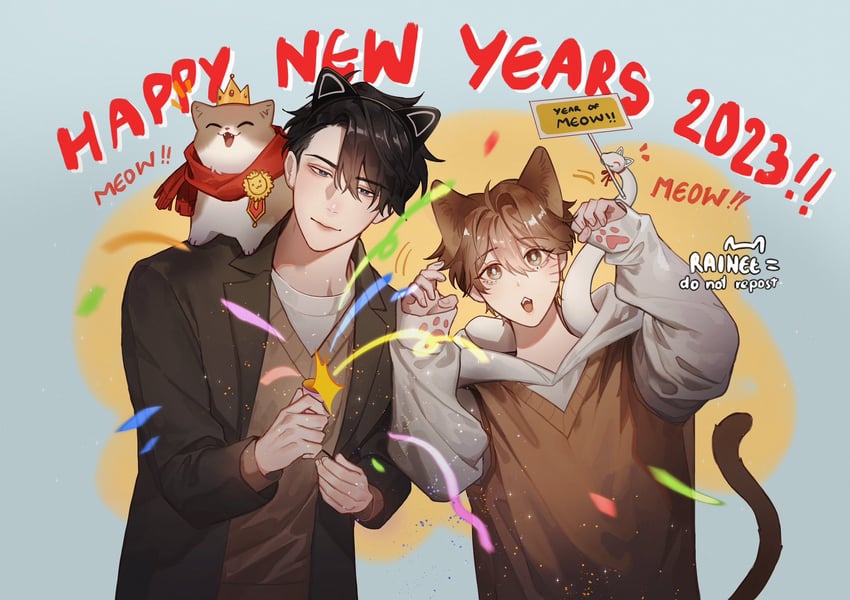 kate tran, randy andersen, tofu, and bun-kun (dentart) drawn by raineemeow