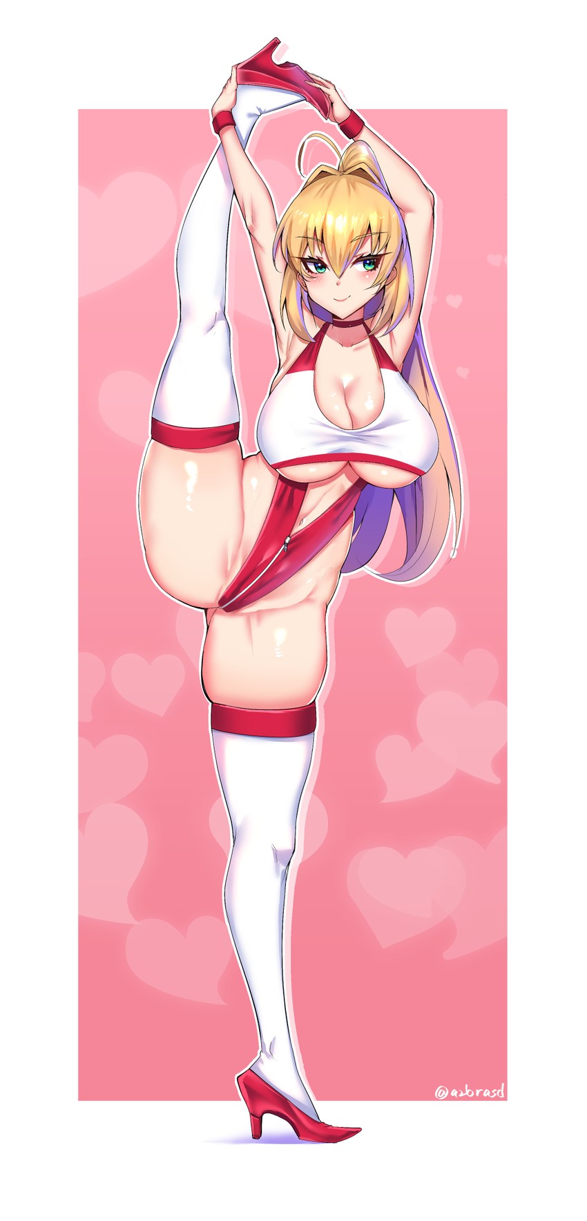 nero claudius (fate and 1 more) drawn by funaya_(a2brasd)