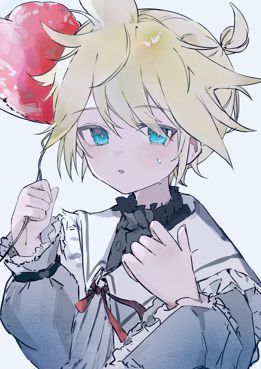 kagamine len and 25-ji len (vocaloid and 1 more) drawn by geometry682