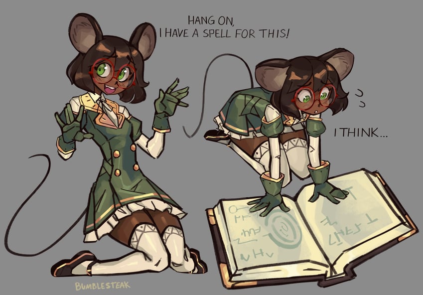 olive (original and 1 more) drawn by bumblesteak