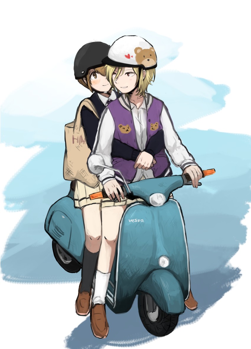 yoshida masaki and tanaka mako (watashi ga motenai no wa dou kangaetemo omaera ga warui!) drawn by chikiso