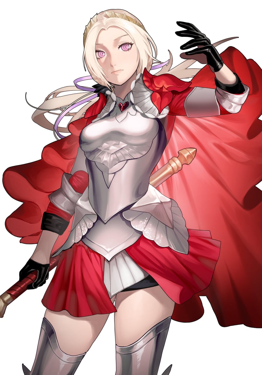 edelgard von hresvelg (fire emblem and 2 more) drawn by hanny_(uirusu_chan)